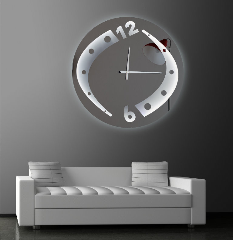 Καθρέπτης ρολόι - C210 led φωτιζόμενος