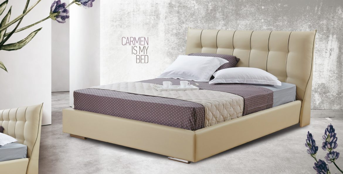 Ντυμένο κρεβάτι Carmen